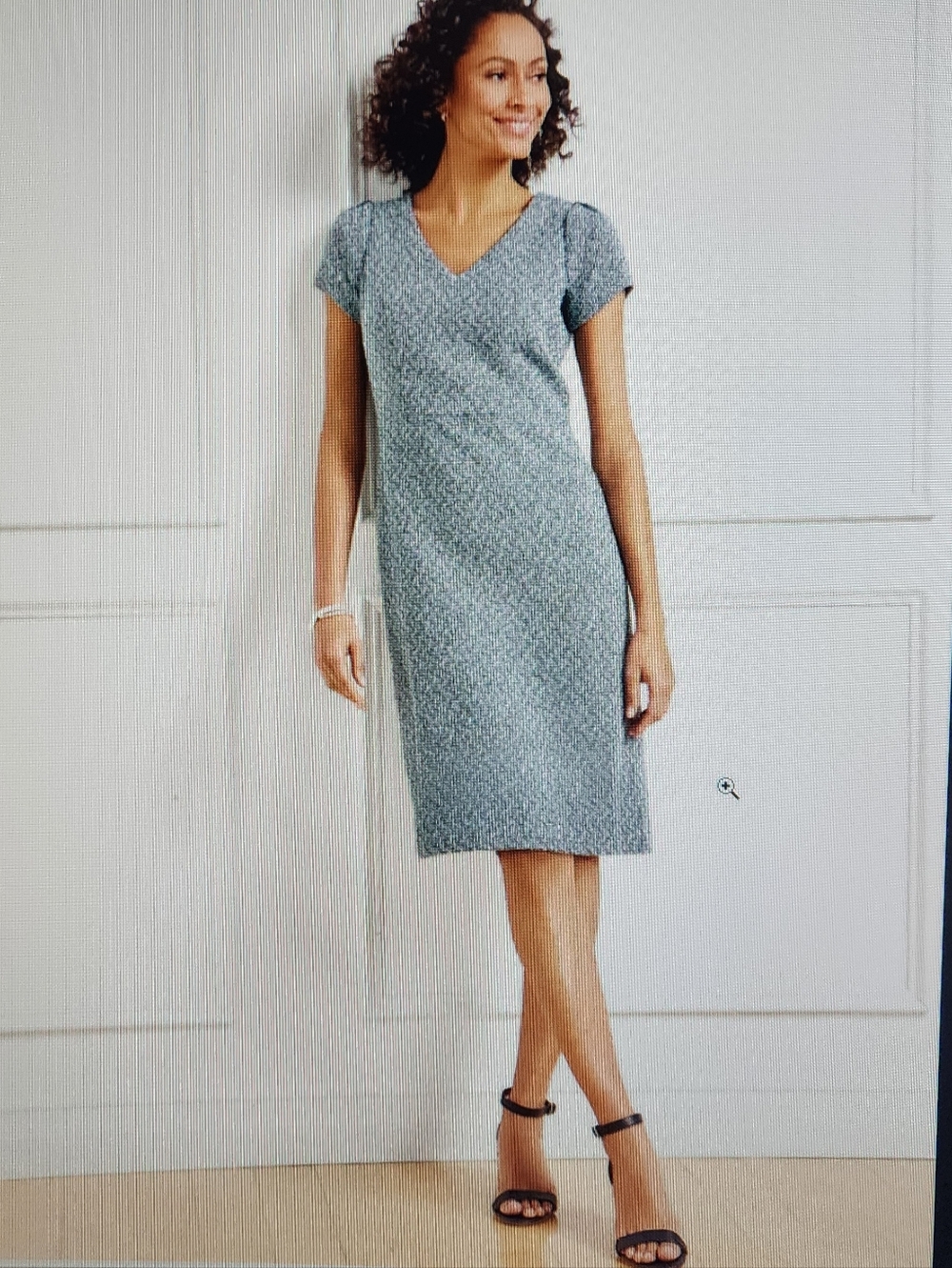 TALBOTS Spring Tweed Dress